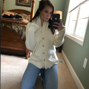 Morning coffee shop vibes cardi || ☕️